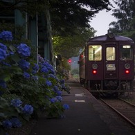 静かな駅