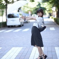 日傘少女③