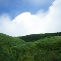 一瞬の青空