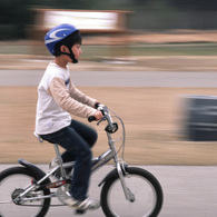 自転車の練習