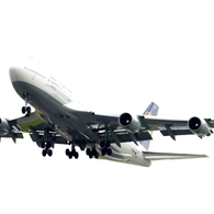 離陸（25）Lufthansa 747-400