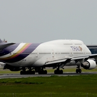 出発（186）THAI 747-400 