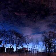 静かな空