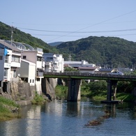室津の町並み