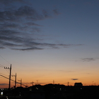 今朝の空