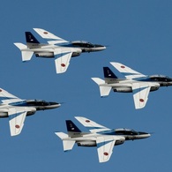 入間航空祭（98）アクロバット T-4　ブルーインパルス 　　