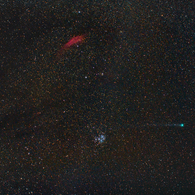 光害地で撮る天体 - ラブジョイ彗星(C/2014Q2,2015.01.20)