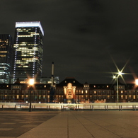夜の東京駅