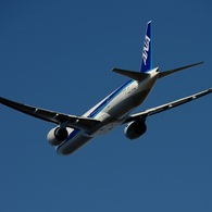 ANA 777-300 離陸