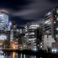 大阪、常安橋より。