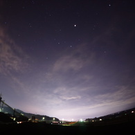 大淀川の夜