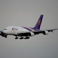 THAI A380-841 到着