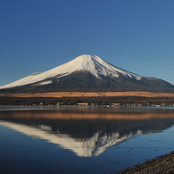 早朝の富士