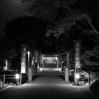 夜の神社