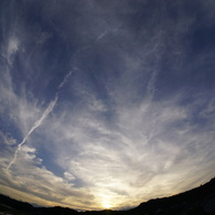 大淀川の夕暮れ (2015/5/2夕方)