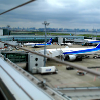 羽田空港第2ターミナル〜ミニチュア風〜