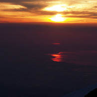 別山乗越の夕暮れ_1