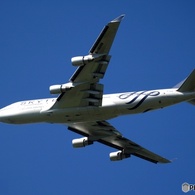 離陸　China 747-400