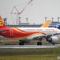 香港航空 A320-214 離陸　