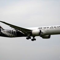 Air New Zealand 787-9 着陸　