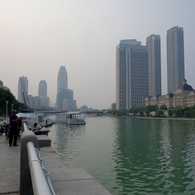 中国の旅　海河沿い散歩１