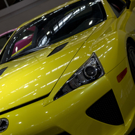 Lexus LF-A Pearl Yellow 2