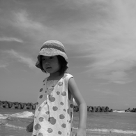 夏休み最後の海