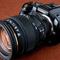 F(G-type)マウントアダプター with Σ18-50mm