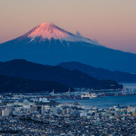 日本平からの眺め　夕景