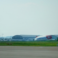 ドイツ＆ベルギーの旅　ここが飛行船基地♪
