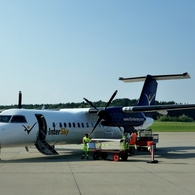 ドイツ＆ベルギーの旅　DASH8-300