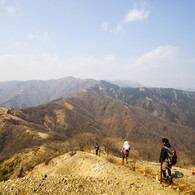 初めての縦走登山。