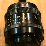 CARL ZEISS JENA DDR PANCOLOR  50/1.8