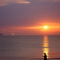 Silhoutte Of Man