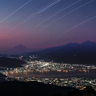 高ボッチの夜明け