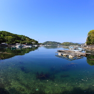 漁村の静