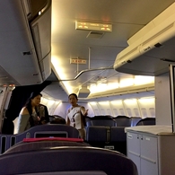 タイの旅　タイ航空B747搭乗