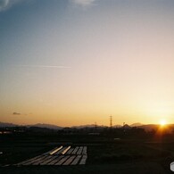 コニカな夕暮れ