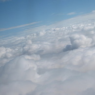 飛行機・雲