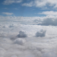 飛行機・雲