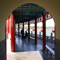北海公園瓊華島回廊