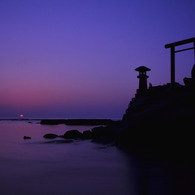 沈む夕日