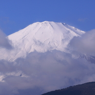 晴天の富士山