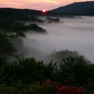 八島ヶ原湿原 sunrise