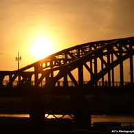 旭橋 -夕景の末-