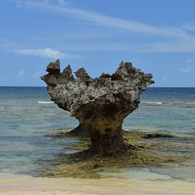 古宇利島 ハートロック その1