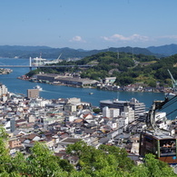 千光寺より尾道水道を望む