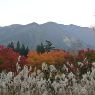 三峰口の駐車場から