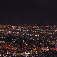 札幌の夜景