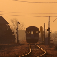 夜明けの北条鉄道